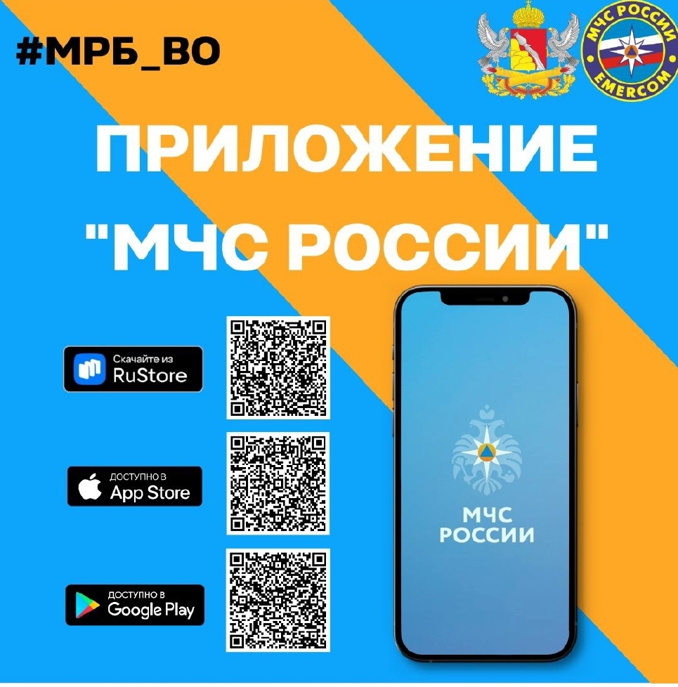 Мобильное приложение МЧС России.